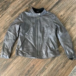 Brand new Hein Gericke La Joila Gray motorcycle jacket